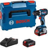Bosch GSR 18V-90 C 2100 Giri/min 1,1 kg Nero, Blu, Rosso