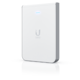 UBIQUITI U6-IW AP UNIFI U6 ACCESS POINT IN-WALL WI-FI 6 2.4 GHz 573,5 Mbit/s 5 GHz 4,8 Mbit/s PoE