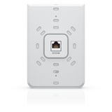 UBIQUITI U6-IW AP UNIFI U6 ACCESS POINT IN-WALL WI-FI 6 2.4 GHz 573,5 Mbit/s 5 GHz 4,8 Mbit/s PoE