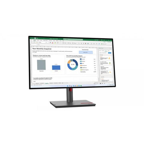 Lenovo ThinkVision P27q-30 LED display 68,6 cm [27] 2560 x 1440 Pixel Nero (Lenovo ThinkVision P27q-30)