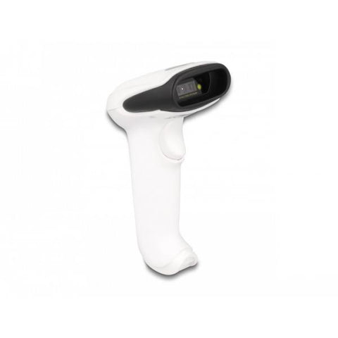 DeLOCK 90587 lettore di codici a barre Lettore di codici a barre portatile 1D/2D CMOS Bianco