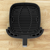 Tefal Easy Fry & Grill EY801D 6,5 L Indipendente 1650 W Friggitrice ad aria calda Nero, Acciaio inossidabile