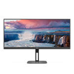 AOC V5 U34V5C/BK Monitor PC 86,4 cm [34] 3440 x 1440 Pixel UltraWide Quad HD LCD Nero (AOC Value-line U34V5C/BK - V5 series - monitor a LED - 34 - 3440 x 1440 WQHD @ 100 Hz - VA - 300 cd/m? - 4000:1