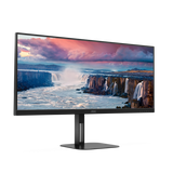 AOC V5 U34V5C/BK Monitor PC 86,4 cm [34] 3440 x 1440 Pixel UltraWide Quad HD LCD Nero (AOC Value-line U34V5C/BK - V5 series - monitor a LED - 34 - 3440 x 1440 WQHD @ 100 Hz - VA - 300 cd/m? - 4000:1
