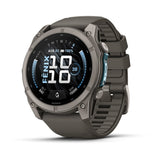 Garmin Fenix 9 - 51 mm, AMOLED Pebble Gray QuickFit-Silikon-Armband (010-04763-01)