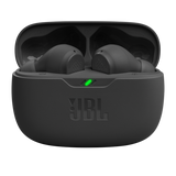 JBL WAVE BEAM AURICOLARI WIRELESS IN-EAR BLUETOOTH WATERPROOF IP54 E ANTIPOLVERE IPX2 DEEP BASS SOUND TECNOLOGIA SMART AMBIENT E VOICE AWARE, FINO A 32 H DI AUTONOMIA NERO