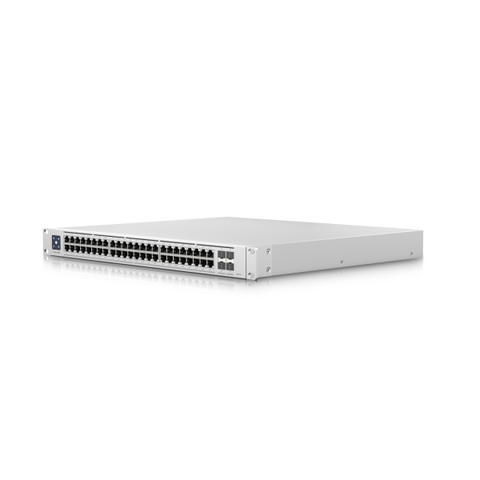 Ubiquiti Enterprise 48 PoE Gestito L3 2.5G Ethernet [100/1000/2500] Supporto Power over Ethernet [PoE] Grigio (Managed Layer 3 switch with - Warranty: 24M) 
