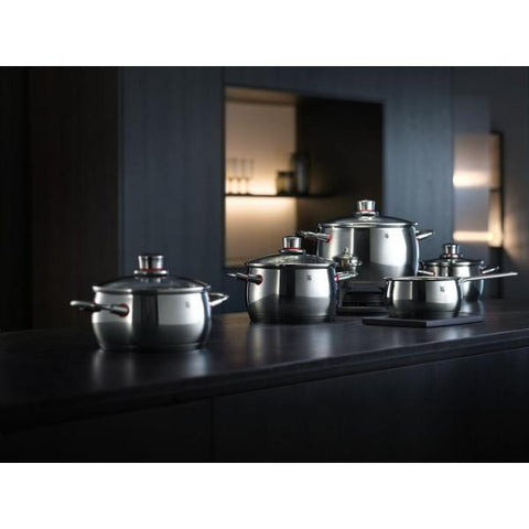 WMF Quality One 07.7455.6380 set di pentole 9 pz