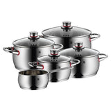 WMF Quality One 07.7455.6380 set di pentole 9 pz
