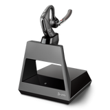POLY Voyager 5200 Auricolare Wireless A clip Car/Home office Bluetooth Base di ricarica Nero