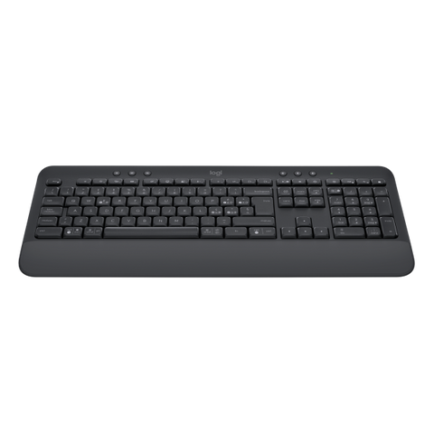 LOGITECH SIGNATURE K650 TASTIERA WIRELESS BLUETOOTH O RICEVITORE USB LOGI BOLT CON POGGIAPOLSI QUERTY ITALIANO GRAPHITE