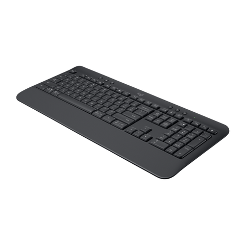 LOGITECH SIGNATURE K650 TASTIERA WIRELESS BLUETOOTH O RICEVITORE USB LOGI BOLT CON POGGIAPOLSI QUERTY ITALIANO GRAPHITE
