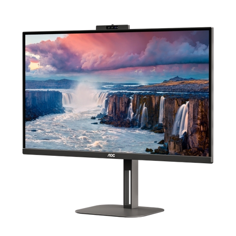 AOC V5 Q27V5CW/BK Monitor PC 68,6 cm [27] 2560 x 1440 Pixel Quad HD LED Nero (AOC Value-line Q27V5CW/BK - V5 series - LED monitor - 27 - 2560 x 1440 QHD @ 75 Hz - IPS - 300 cd/m? - 1000:1 - 4 ms - HD