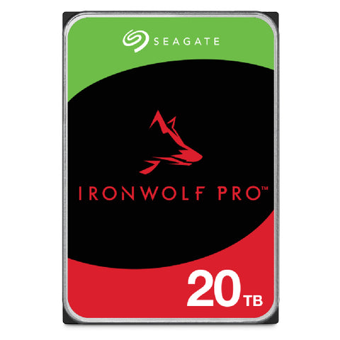 SEAGATE HDD IRONWOLF PRO SATA - III 3.5-INCH 20TB ST20000NT001