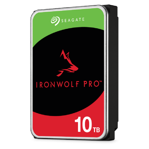 SEGATE HD SEAGATE IRONWOLF PRO SATA3 10TB 3.5" 7200 RPM 256MB CACHE 24X7 - NAS HDD - ST10000NT001 - GAR. 5 ANNI
