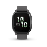 Garmin Venu Sq 2, Smartwatch, Display 1,4" AMOLED, GPS, Cardio, SpO2, 25+ App Sport & Fitness, Workout, Coach, Pay, Autonomia fino a 11 giorni (Slate & Shadow Gray)