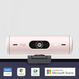 Logitech Brio 500 (LOGITECH BRIO 500 WEBCAM ROSE - - EMEA28)