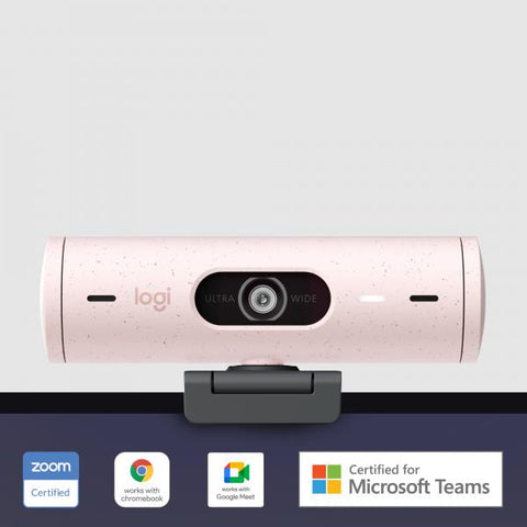 Logitech Brio 500 (LOGITECH BRIO 500 WEBCAM ROSE - - EMEA28)