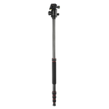 Hama Ramble II Duo Carbon treppiede Smartphone/macchina fotografica digitale 4 gamba/gambe Carbonio