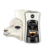 MACCHINA DA CAFFE' A MODO MIO LAVAZZA TINY ECO WHITE