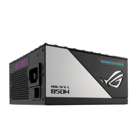 ASUS ROG Loki SFX-L 850W Platinum alimentatore per computer 24-pin ATX Nero, Argento