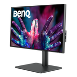 Monitor LED Benq PD2506Q de 63,5 cm (25") y 2560 x 1440 píxeles, resolución 2K Ultra HD, color negro 