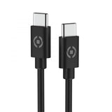 CELLY CCMINITYPEC KIT CARICABATTERIE DA AUTO 20W ULTRA-COMPATTO CON CAVO USB-C A USB-C BLACK