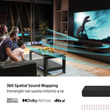 Sony HT-A3000 - soundbar TV bluetooth a 3.1. canali, Dolby Atmos e doppio subwoofer integrato.