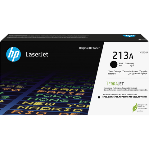 HP 213A TONER NERO PER COLOR LASERJET 5700dn, 6700dn, MFP 5800dn, MFP 6800dn 3.500 PAGINE