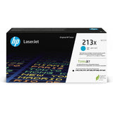 HP 213X TONER CIANO ALTA RESA PER COLOR LASERJET 5700, 5800, 6700, 6701, 6800, 6801, X55745, X58045, X654, X677 6.000 PAGINE