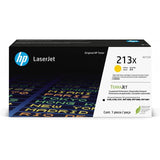 HP 213X TONER GIALLO ALTA RESA PER COLOR LASERJET 5700, 5800, 6700, 6701, 6800, 6801, X55745, X58045, X654, X677 6.000 PAGINE