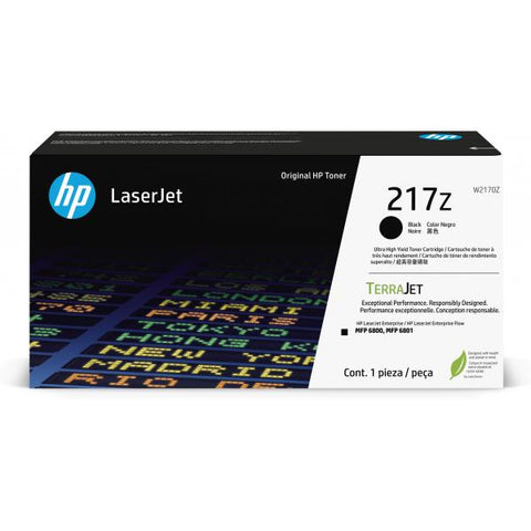 HP 217Z TONER NERO ALTISSIMA RESA PER COLOR LASERJET ENTERPRISE MFP 6800, LASERJET ENTERPRISE FLOW MFP 6800 32.000 PAGINE