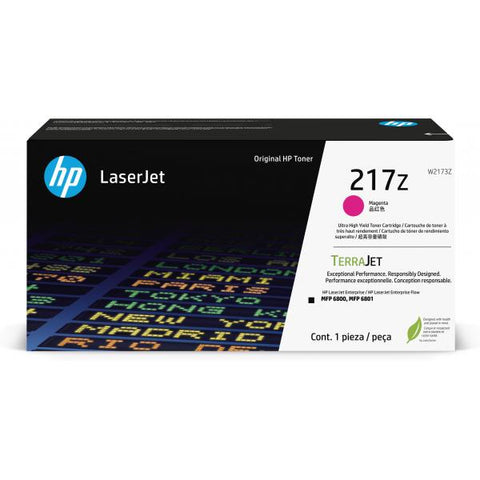 HP Cartuccia toner originale magenta ad altissima capacit LaserJet 217Z (HP 217Z Magenta Extra High Capacity Toner Cartridge 24K Pages - W2173Z)