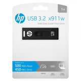 PNY x911w unità flash USB 1000 GB USB tipo A 3.2 Gen 1 (3.1 Gen 1) Nero