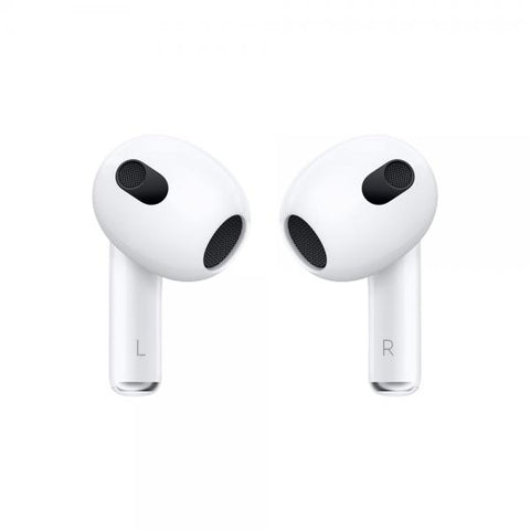 APPLE AIRPODS 3 GENERAZIONE AURICOLARI BLUETOOTH 5.0 CON CUSTODIA DI RICARICA WIRELESS IPX4 BIANCO
