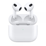 APPLE AIRPODS 3 GENERACIÓN DE AURICULARES BLUETOOTH 5.0 CON CUSTODIA DI RICARICA WIRELESS IPX4 BLANCO