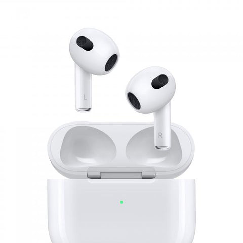 AIRPODS APPLE TERZA GENERAZIONE CON CUSTODIA MAGSAFE RICARICA LIGHTNING/WIRELESS CHIP APPLE H1 BIANCO MPNY3TY/A