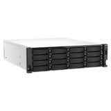 Memorizzazione sulla Rete Qnap TS-h2287XU-RP Intel Xeon E-2336 Nero/Bianco