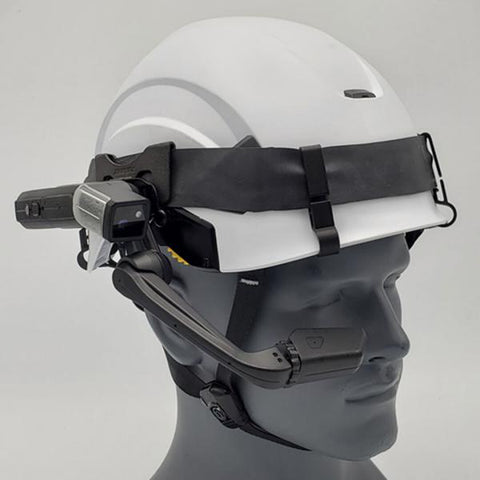 RealWear 127137 Visore Occhiali immersivi FPV Nero (RealWear - gummihjelmbnd for smartbri)