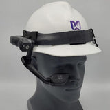 RealWear 127137 Visore Occhiali immersivi FPV Nero (RealWear - gummihjelmbnd for smartbri)