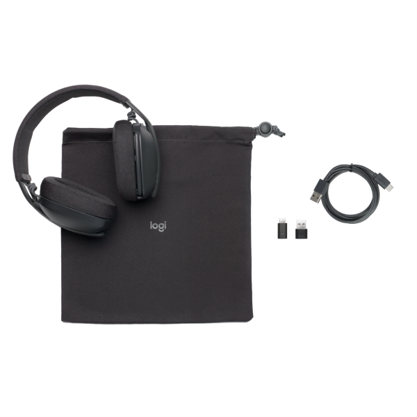 Logitech Zone Vibe Auricolare Wireless A Padiglione Musica e Chiamate Bluetooth Grafite