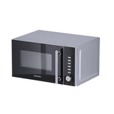 Severin MW 7773 forno a microonde Superficie piana Microonde con grill 20 L 800 W Argento, Acciaio inossidabile