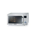 Severin MW 7774 forno a microonde Superficie piana Microonde combinato 25 L 900 W Argento