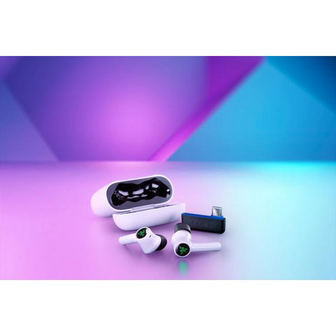 Razer Hammerhead HyperSpeed Cuffie Wireless In-ear Giocare Bluetooth Bianco