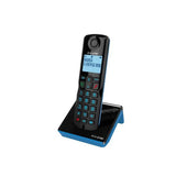 ALCATEL S280 SOLO INALÁMBRICO DECT CON VIVAVOCE 3 TASTI CHIAMATA RAPIDA AZUL/NEGRO 