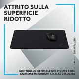 LOGITECH G G440 GAMING MOUSE PAD RIGIDO OTTIMIZZATO PER I SENSORI DA GIOCO ATTRITO MODERATO ANTISCIVOLO BLACK