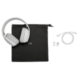 Logitech Zone Vibe Auricolare Wireless A Padiglione Musica e Chiamate Bluetooth Bianco