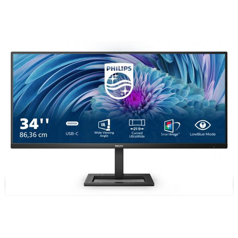 Philips E Line 346E2LAE/00 LED display 86,4 cm [34] 3440 x 1440 Pixel Wide Quad HD LCD Nero (Philips E-line 346E2LAE - WLED VA)