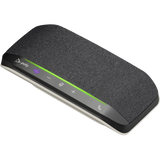 HP Poly Sync 10-M - Speakerphone hands-free - wired - USB-A, USB-C - silver - Certified for Microsoft Teams