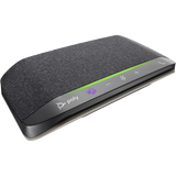 HP Poly Sync 10-M - Speakerphone hands-free - wired - USB-A, USB-C - silver - Certified for Microsoft Teams